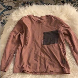 Zara boys rose colored shirt